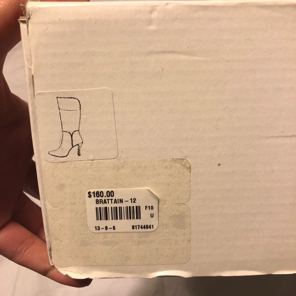 Aldo grey knee high stiletto boots - Picture 6 of 6